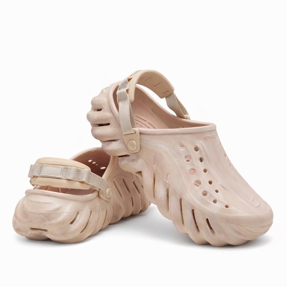 CROCS Shoes - Crocs Echo Marbled Clogs Quartz Womens Size 9 / Men's Size 7 NWT